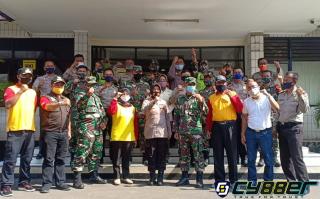 Polsek Bekasi Kota Mendapat Surprise di HUT Bhayangkara ke-74